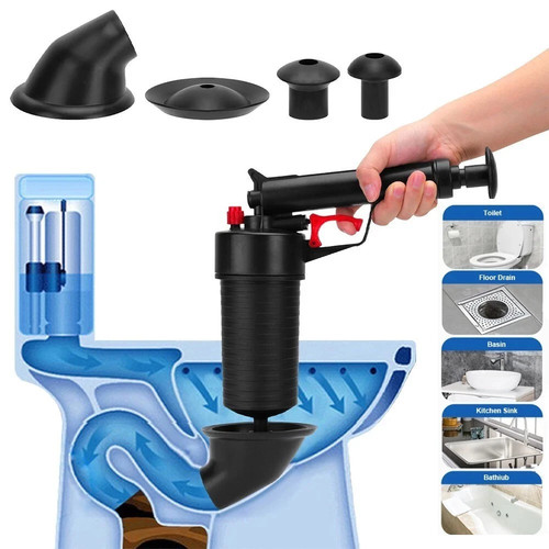 Toilet plunger drain - plunger,