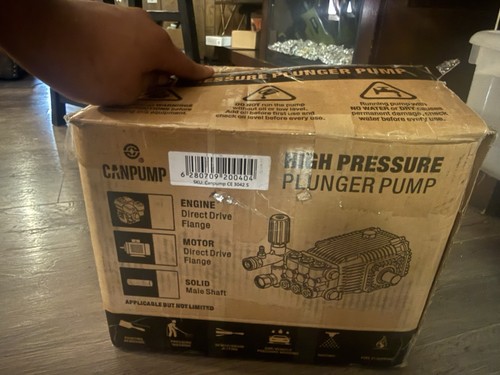 High pressure plunger pump the - pressure,